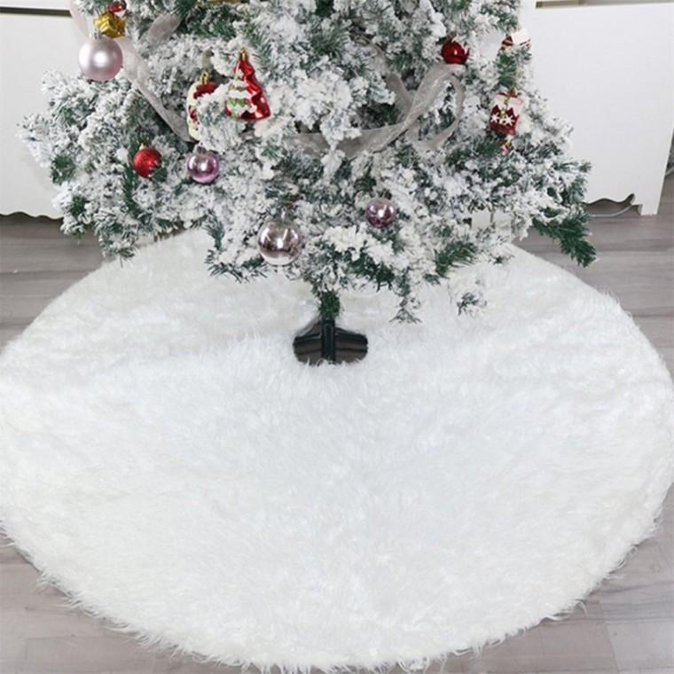 스노우 화이트 트리 스커트 150cm 크리스마스트리장식
