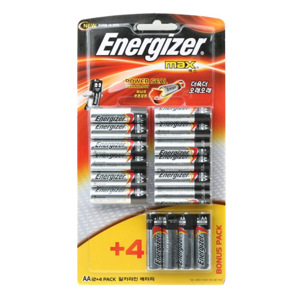 에너자이저 건전지 1.5V AA 16알 L0013656