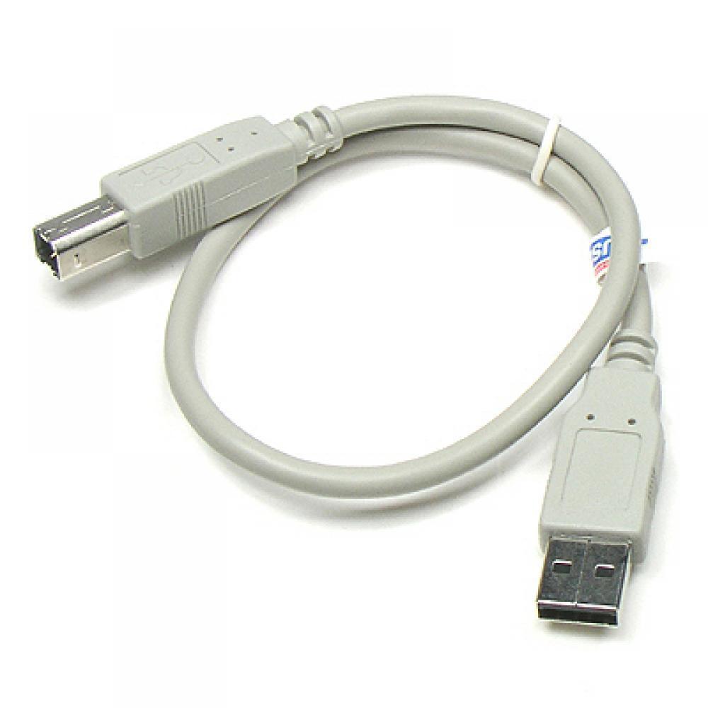 USB 케이블 M M (AB형 USB-A to USB-B) 30cm C3673