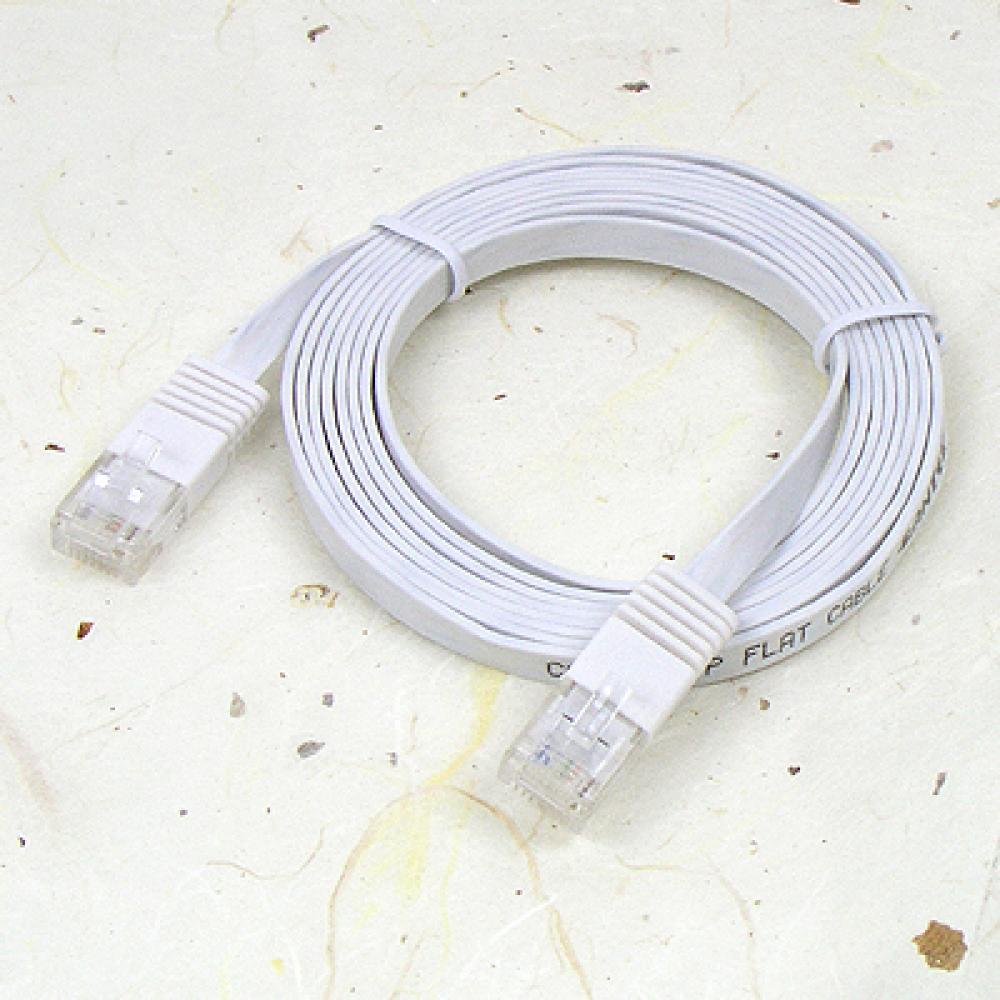 CAT6 평면 랜케이블 (LAN cable) 2m - 다이렉트