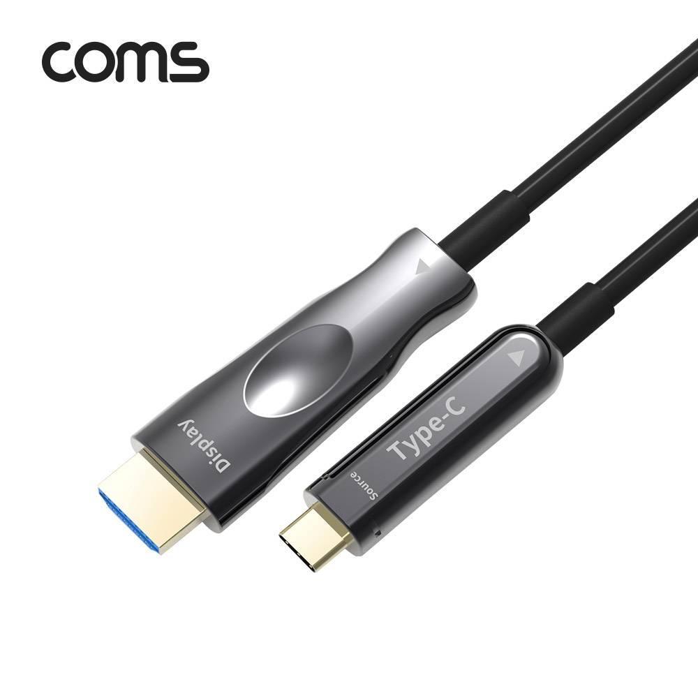 USB Type C to HDMI 케이블 15M AOC Cable EDID 21.6Gbps 4K2K 60Hz 지원 CB043