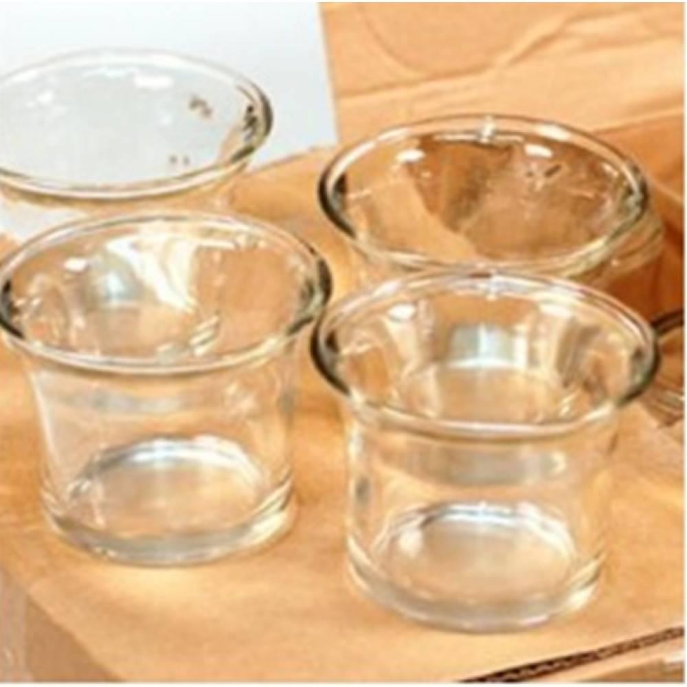 젤리양초용_원형나팔유리컵(1BOX  12개입)