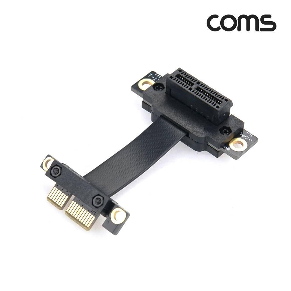 PCI Express 연장 아답터 케이블 1x PCI-E M F 꺾임 BD907