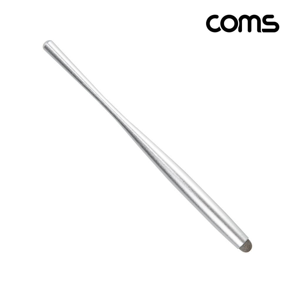 스마트폰 터치펜 야구 배트형 실버 Silver White 흰색 BD953