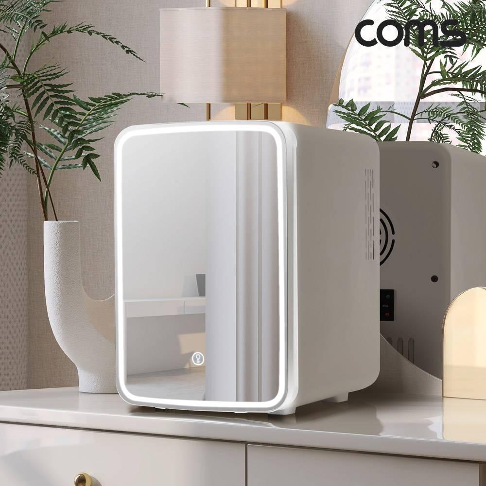 LED 거울 화장품 차량용 미니 냉온장고 10L 대용량 AC DC 겸용 AQ010