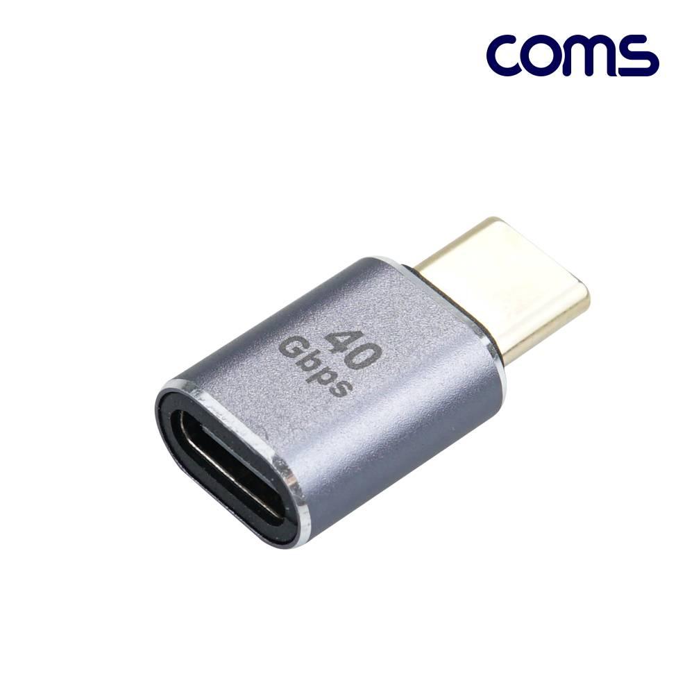 USB 4.0 Type C 젠더 C타입 to C타입 MF E-Marker 이마커 최대 40Gbps TB703
