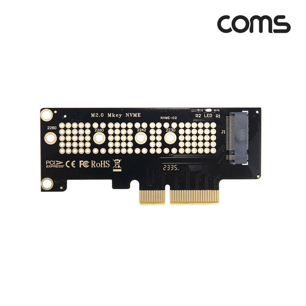 PCI Express 변환 컨버터 M.2 NVME SSD KEY M to PCI-E 4x 어댑터 TB724