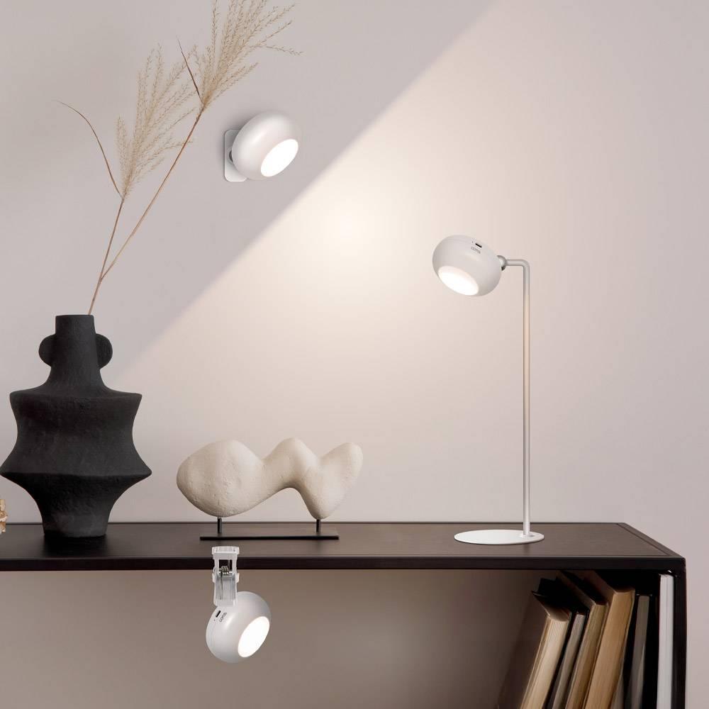 마그네틱 데스크 램프 분리형 독서등 스탠드형 벽부착형 클립형 자석헤드