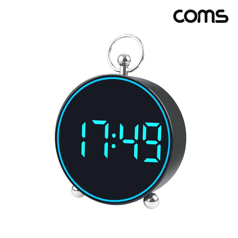 LED 디지털 알람 시계 음성인식 달력 날씨 온도