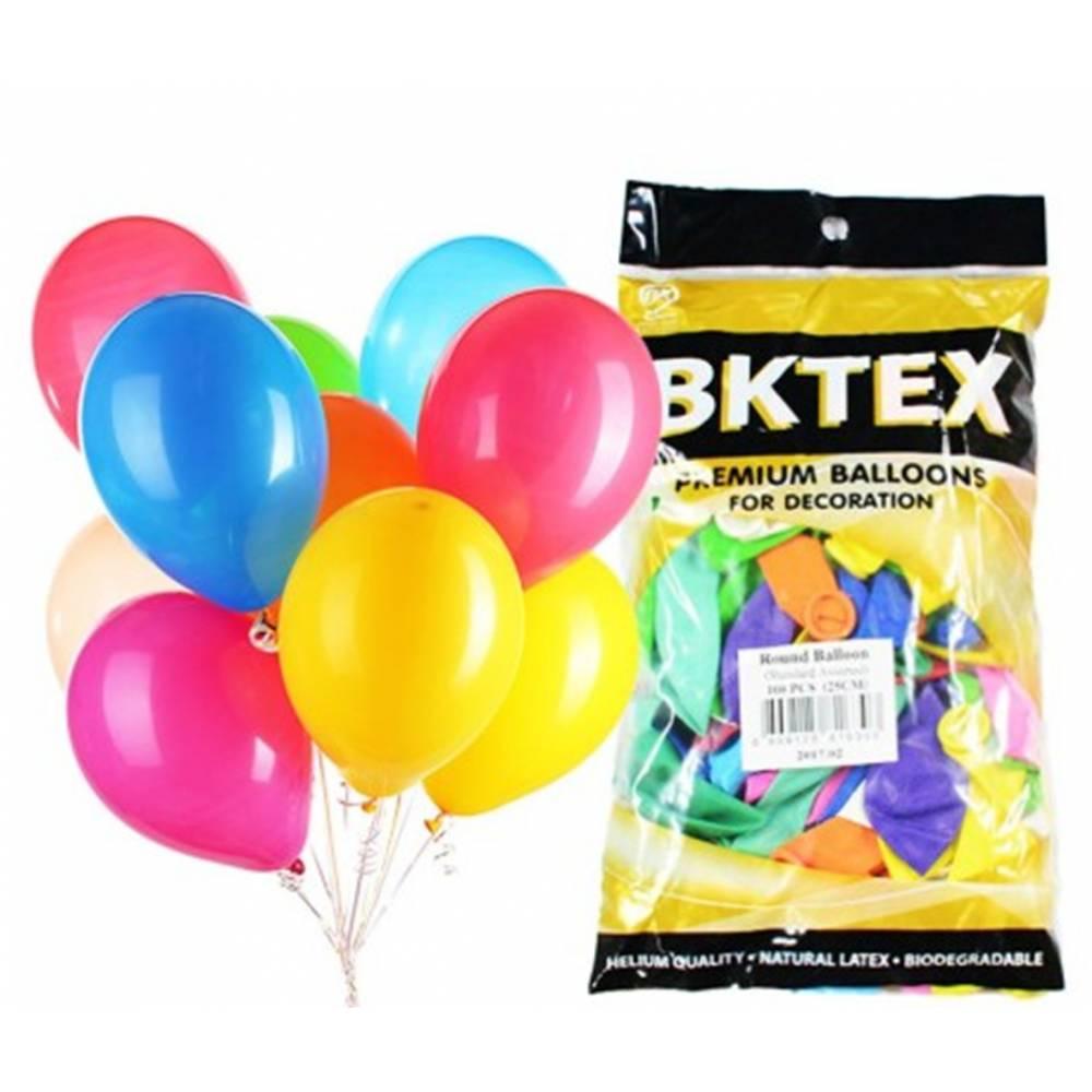 25cm 일반 라운드 풍선 (100개입)