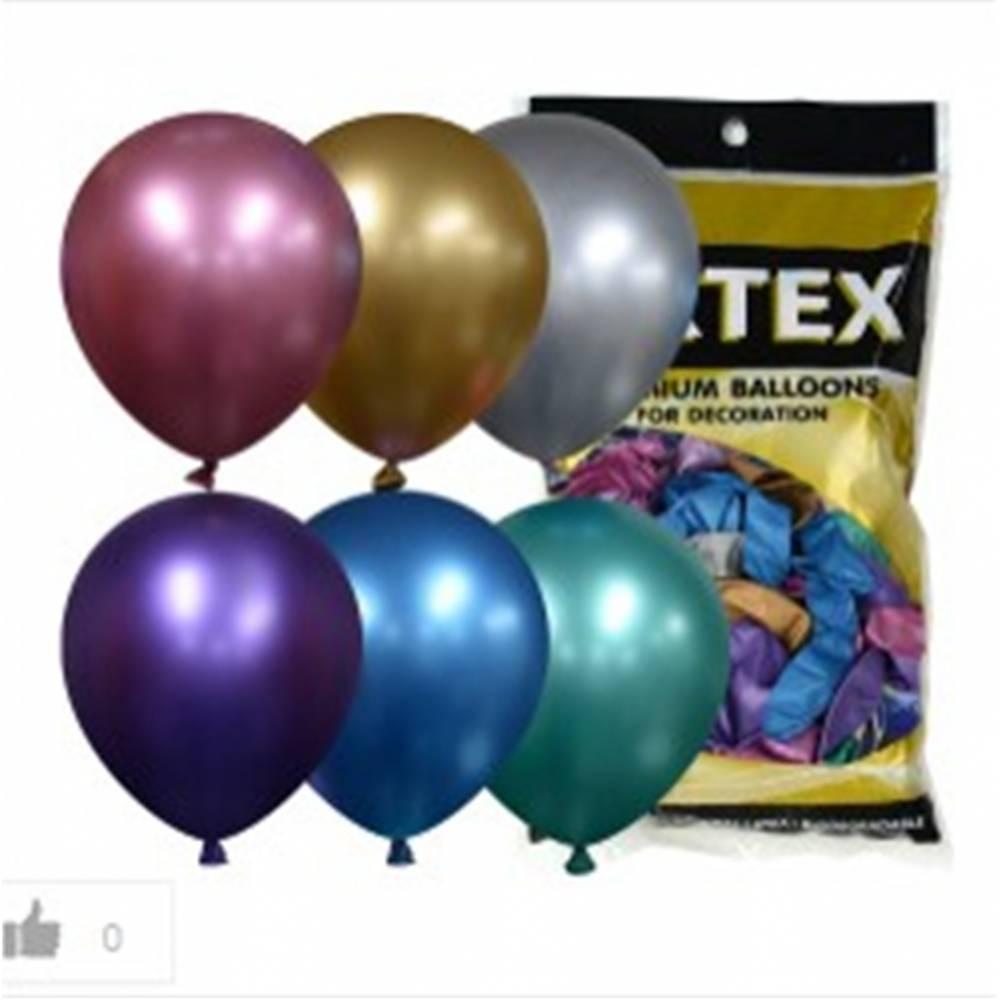 30cm 크롬 풍선 (50입)