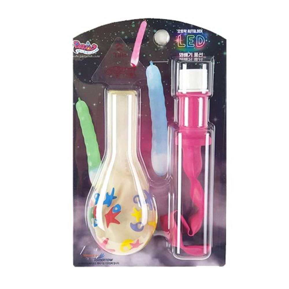LED오토락 꽈배기풍선
