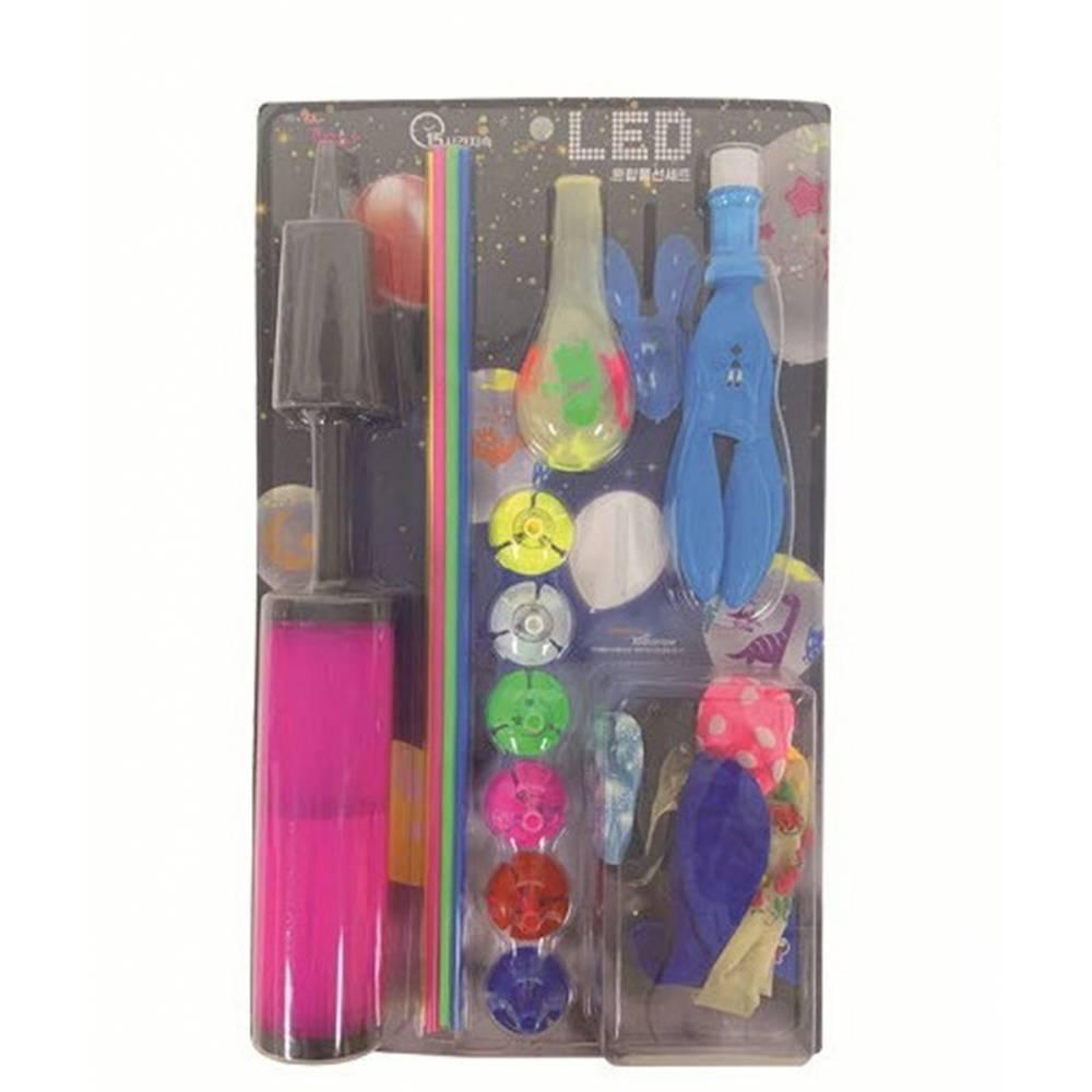 LED 혼합풍선세트