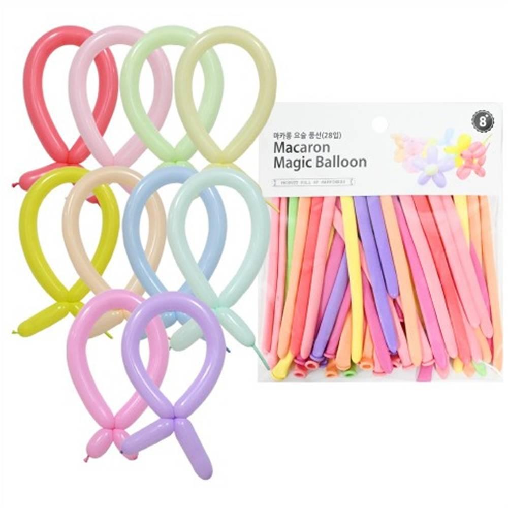 마카롱 요술풍선 (28입)