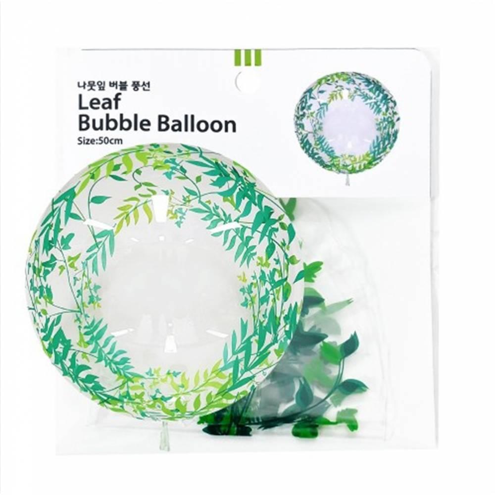 50cm 나뭇잎 버블풍선