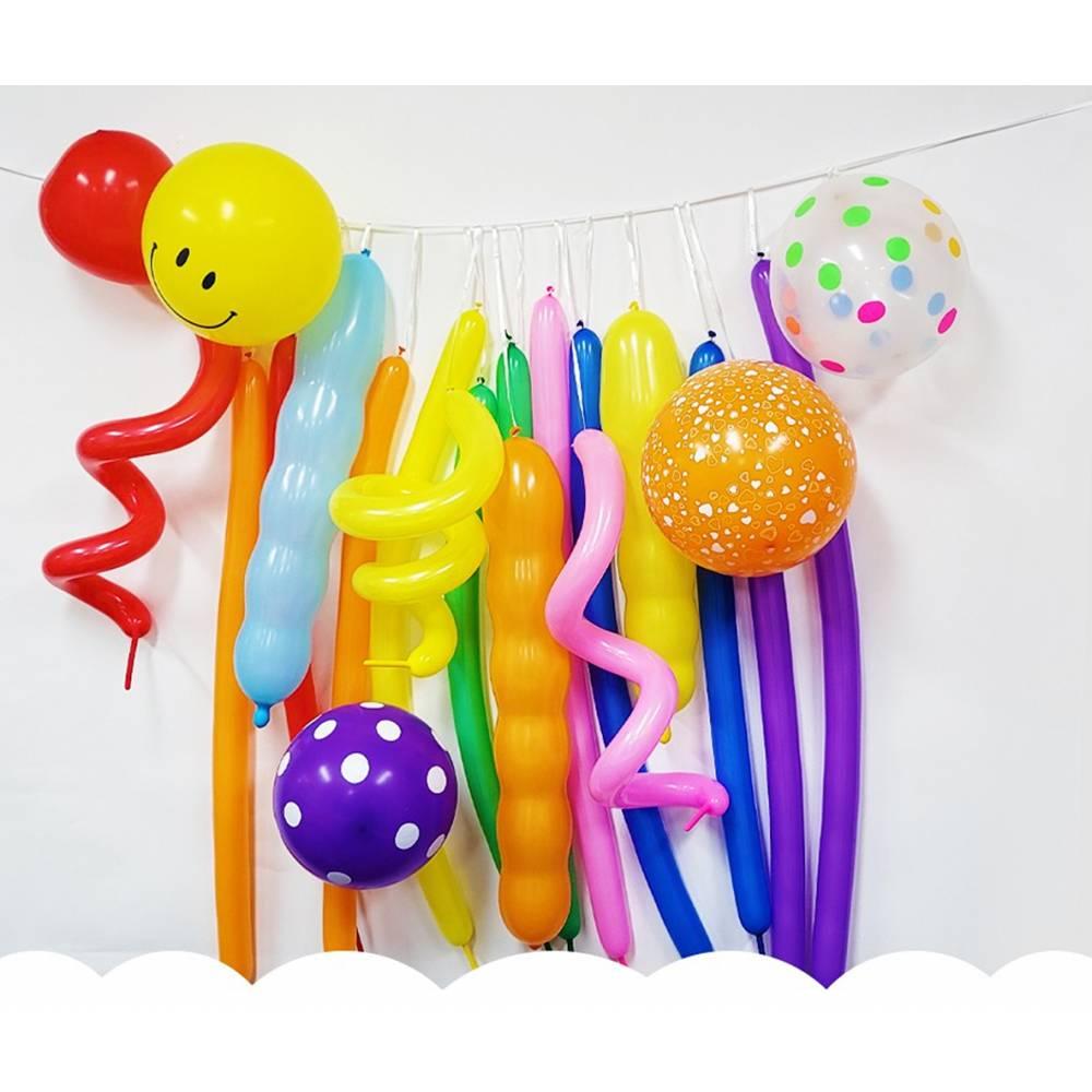 생일풍선장식가랜드세트