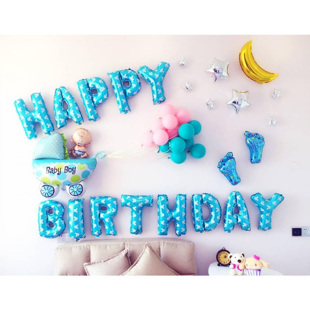 달리는유모차 호일풍선세트