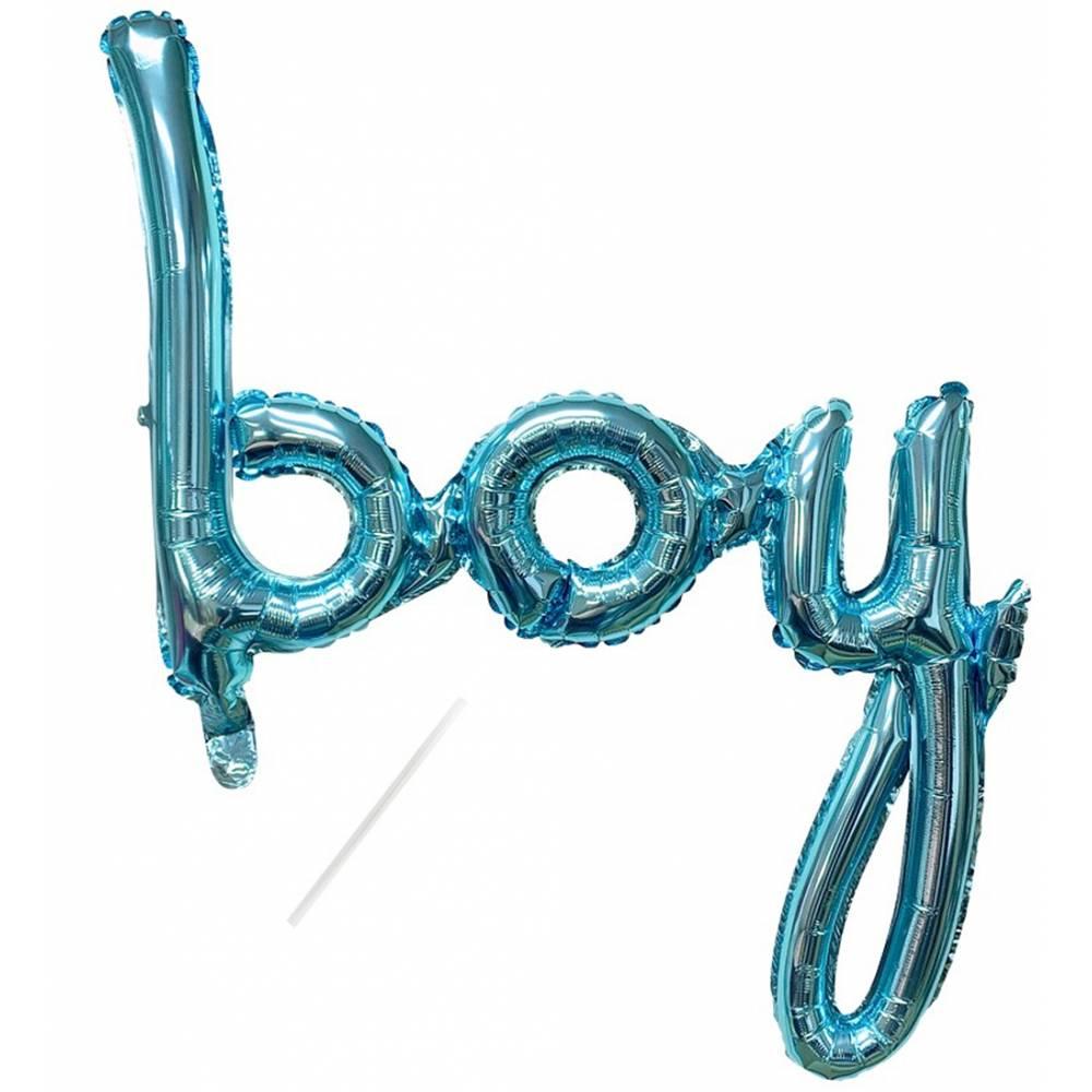 호일풍선 boy (흘림체)