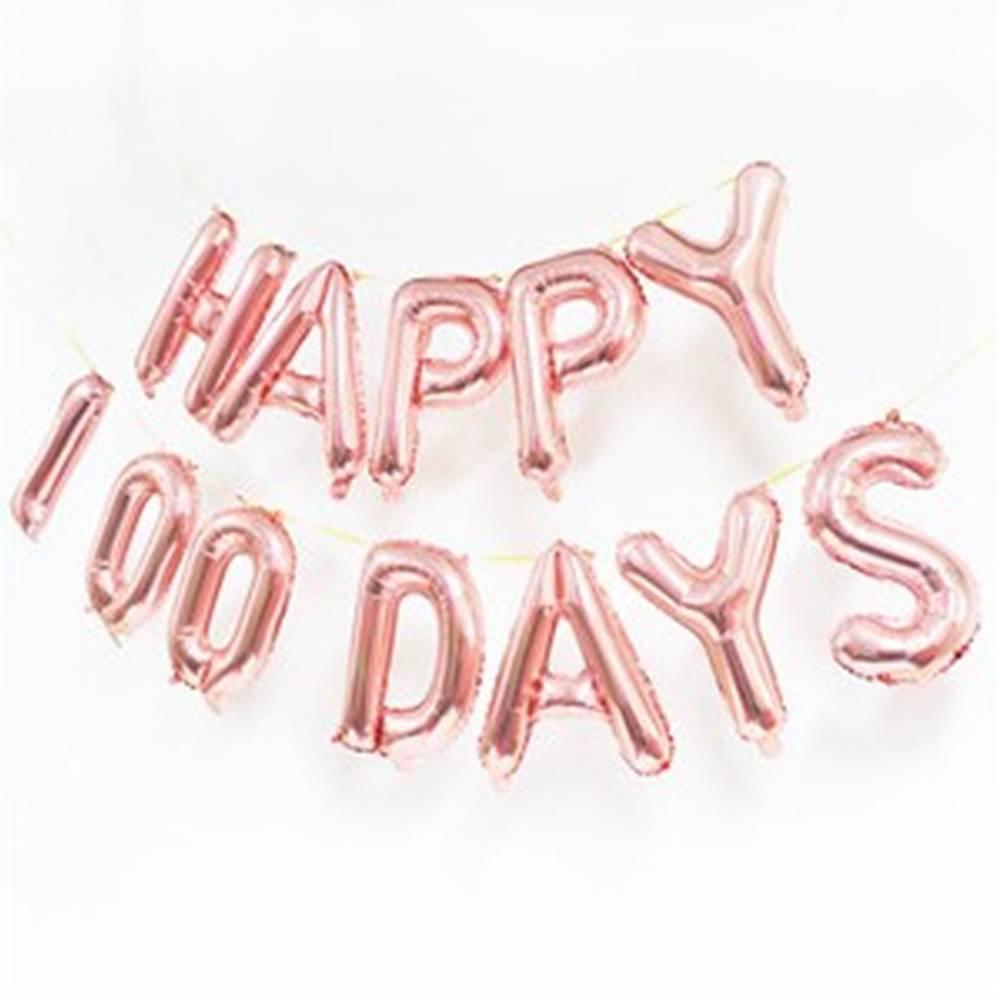 호일풍선 해피 100 데이