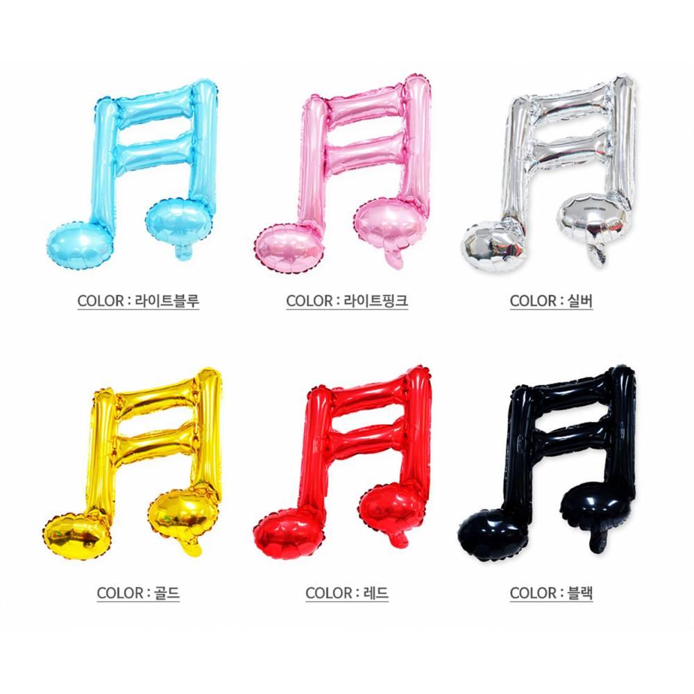 호일풍선 16분음표