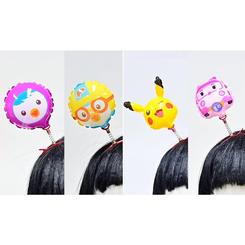 캐릭터 풍선 헤어핀