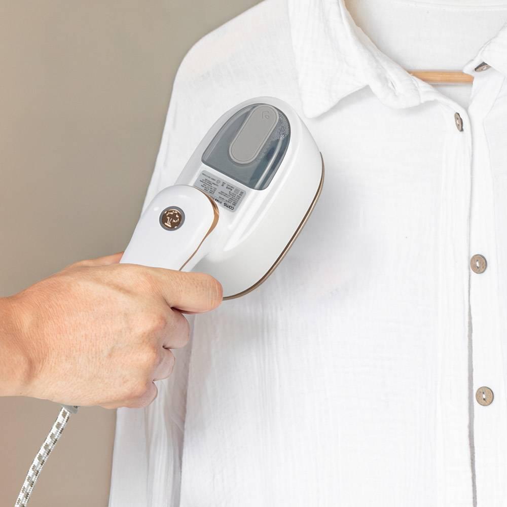 손목에 부담이 없는 초경량 핸디 스팀다리미 스팀 건식 모드지원 회전식 손잡이 RC029