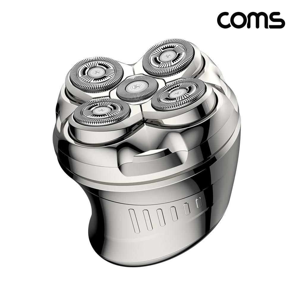 5헤드 충전식 전기면도기 건식 습식 방수 SI163