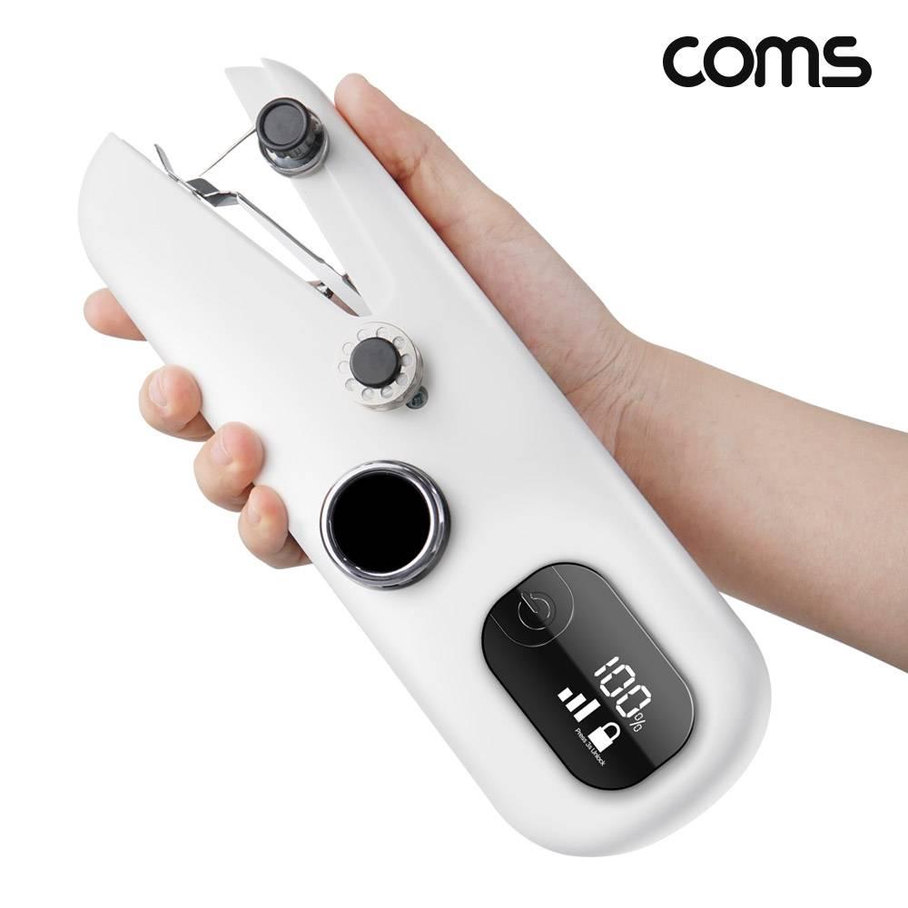 미니 핸드 미싱기 재봉틀 옷 수선 디스플레이 무선 TS865