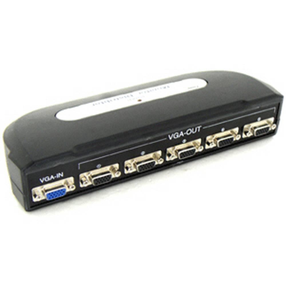 모니터 분배기 5X1 (앞면 5Port) VGA RGB LC513