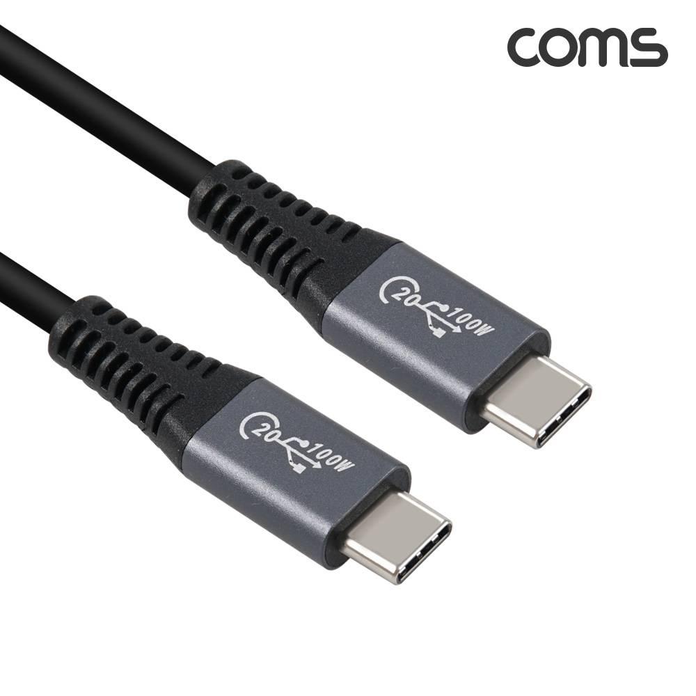 USB 3.1 Type C PD 스프링 케이블 최대 2.2M C타입 MM 20Gbps 100W 고속충전 BF367