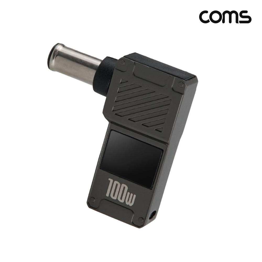 C타입 PD 변환 젠더 100W 20V 꺾임 고리형 외경 6.0 내경 4.4 JA421