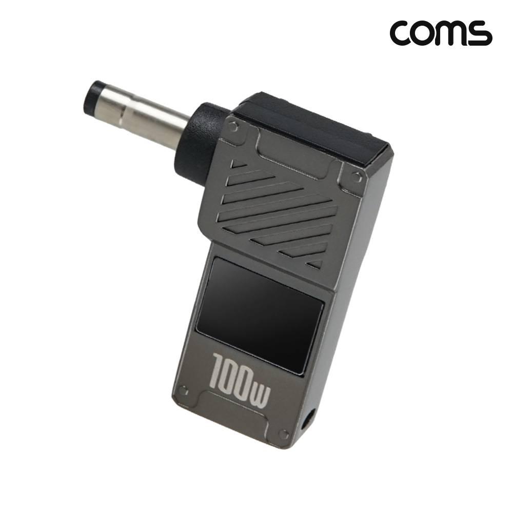 C타입 PD 변환 젠더 100W 20V 꺾임 고리형 외경 4.0 내경 1.7 JA415