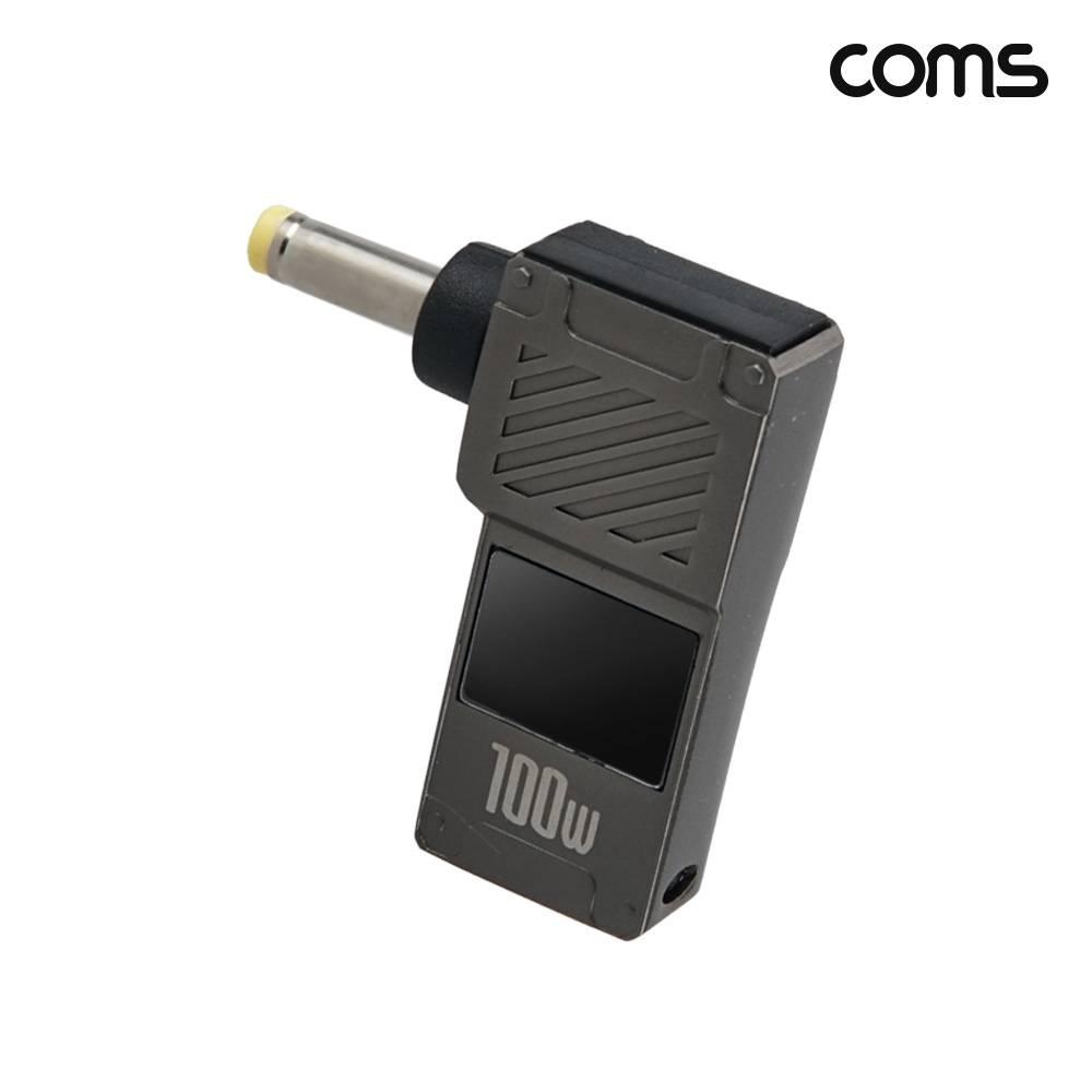 C타입 PD 변환 젠더 100W 20V 꺾임 고리형 외경 4.0 내경 1.7 JA413