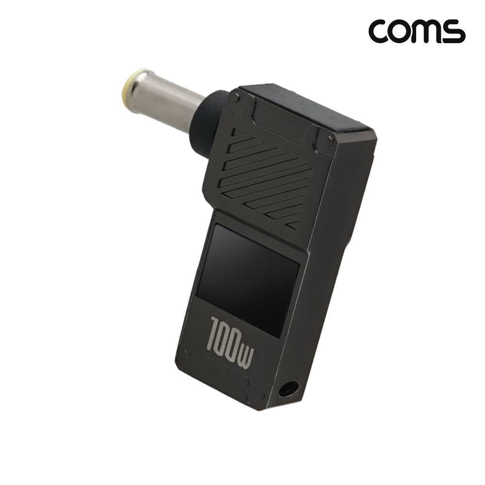 C타입 PD 변환 젠더 100W 20V 꺾임 고리형 외경 5.0 내경 1.0 JA407