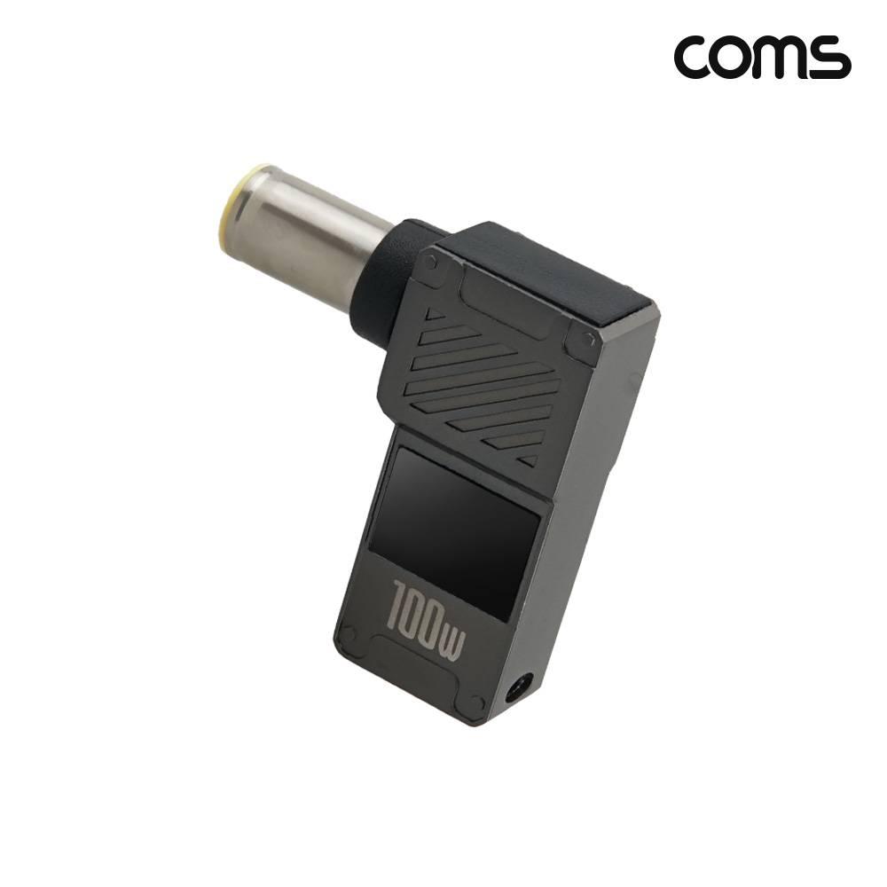 C타입 PD 변환 젠더 100W 20V 꺾임 고리형 외경 7.9 내경 0.9 JA406