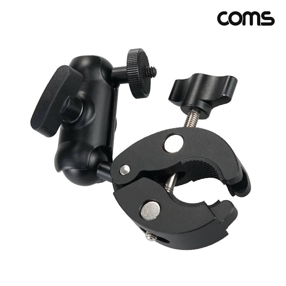 매직암 클램프 마운트 카메라 촬영 조명 거치대 2관절 집게형 IH028