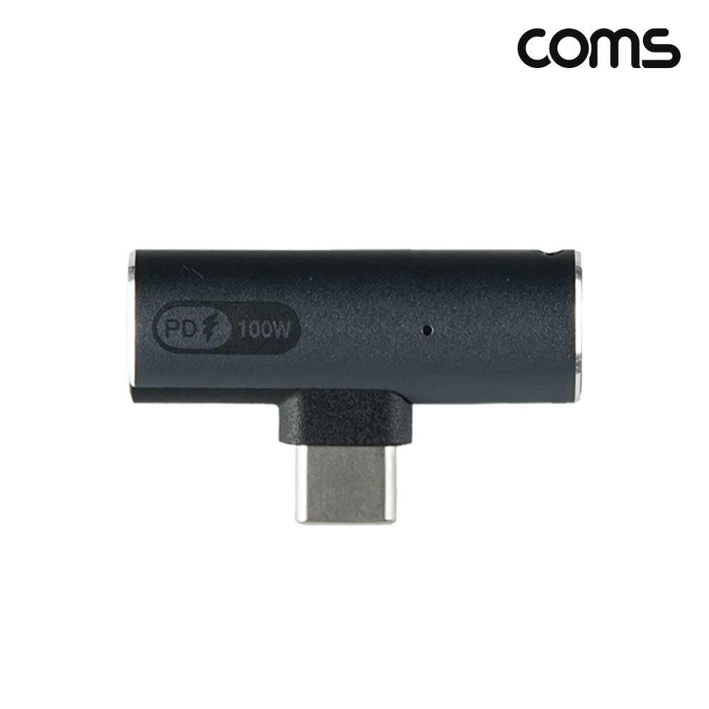 C타입 T형 이어폰 동시 고속충전 오디오 PD 100W IH023