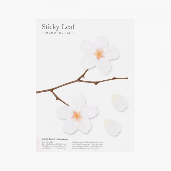 스티키리프_투명벚꽃(White,L)