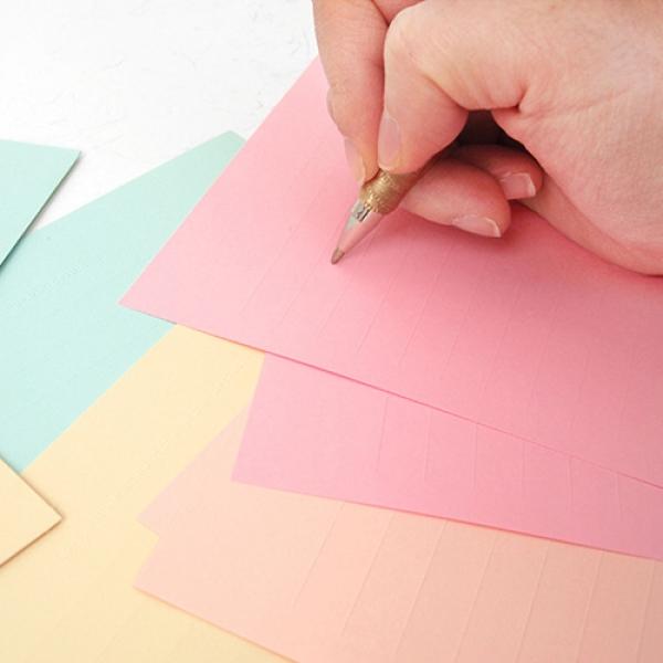 레인보우 파스텔 편선지_大