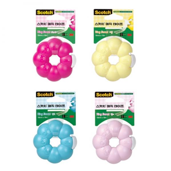 스카치 매직 테이프 펜시 디스펜서 810RI(18mmX16m)