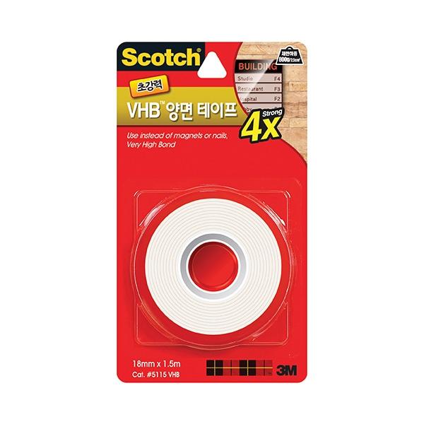초강력 VHB 양면테이프 #5115 (18mmx1.5m)