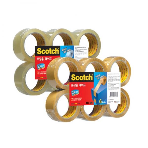 스카치 포장용 테이프 3615 R-6(48mm50m)