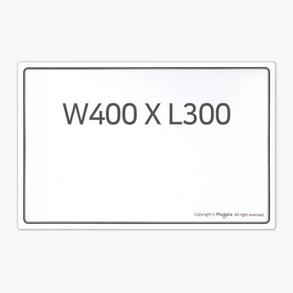 고무자석 화이트보드 W400 X L300