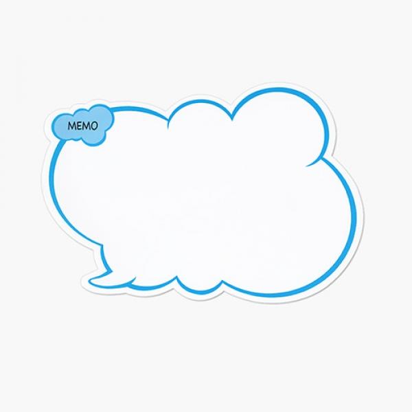 고무자석 메모보드 구름형