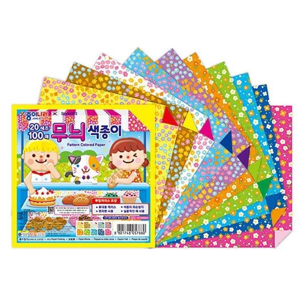 6000 무늬색종이 (케이스)