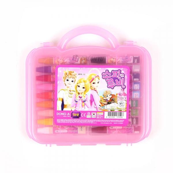 18색 크레파스 소피루비