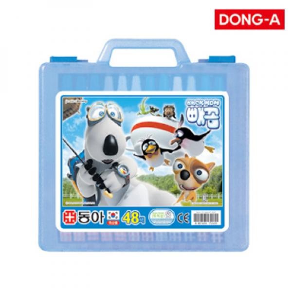 48색 크레파스 빼꼼