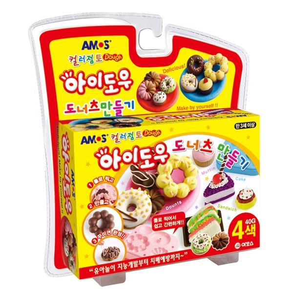 컬러점토 아이도우 도너츠만들기