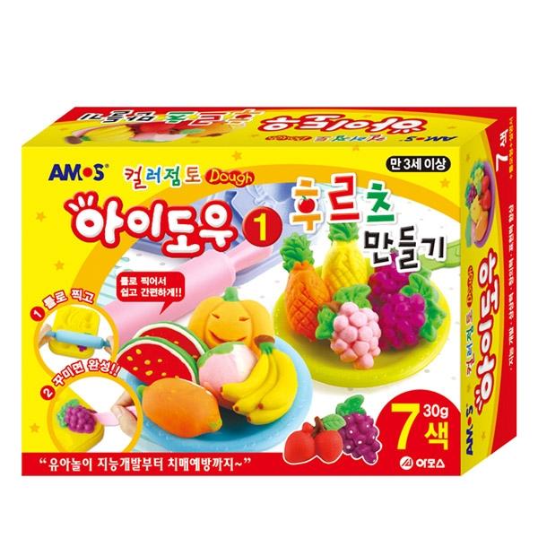 컬러점토 아이도우 후르츠 만들기