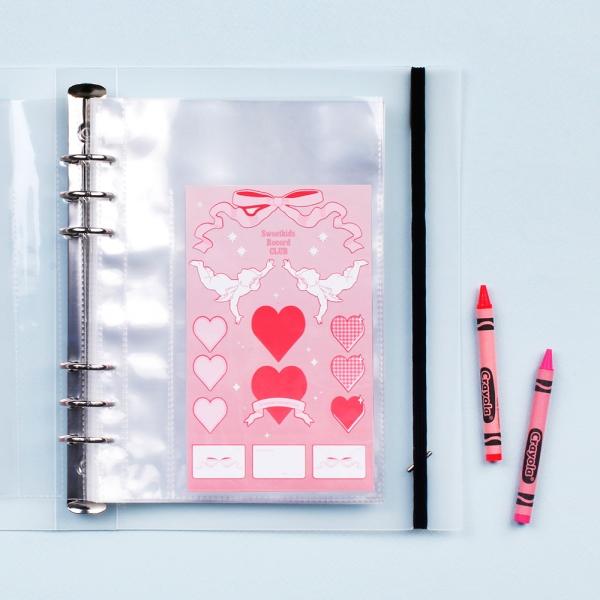 비온뒤 A5 데코포켓 리필파일_스티커